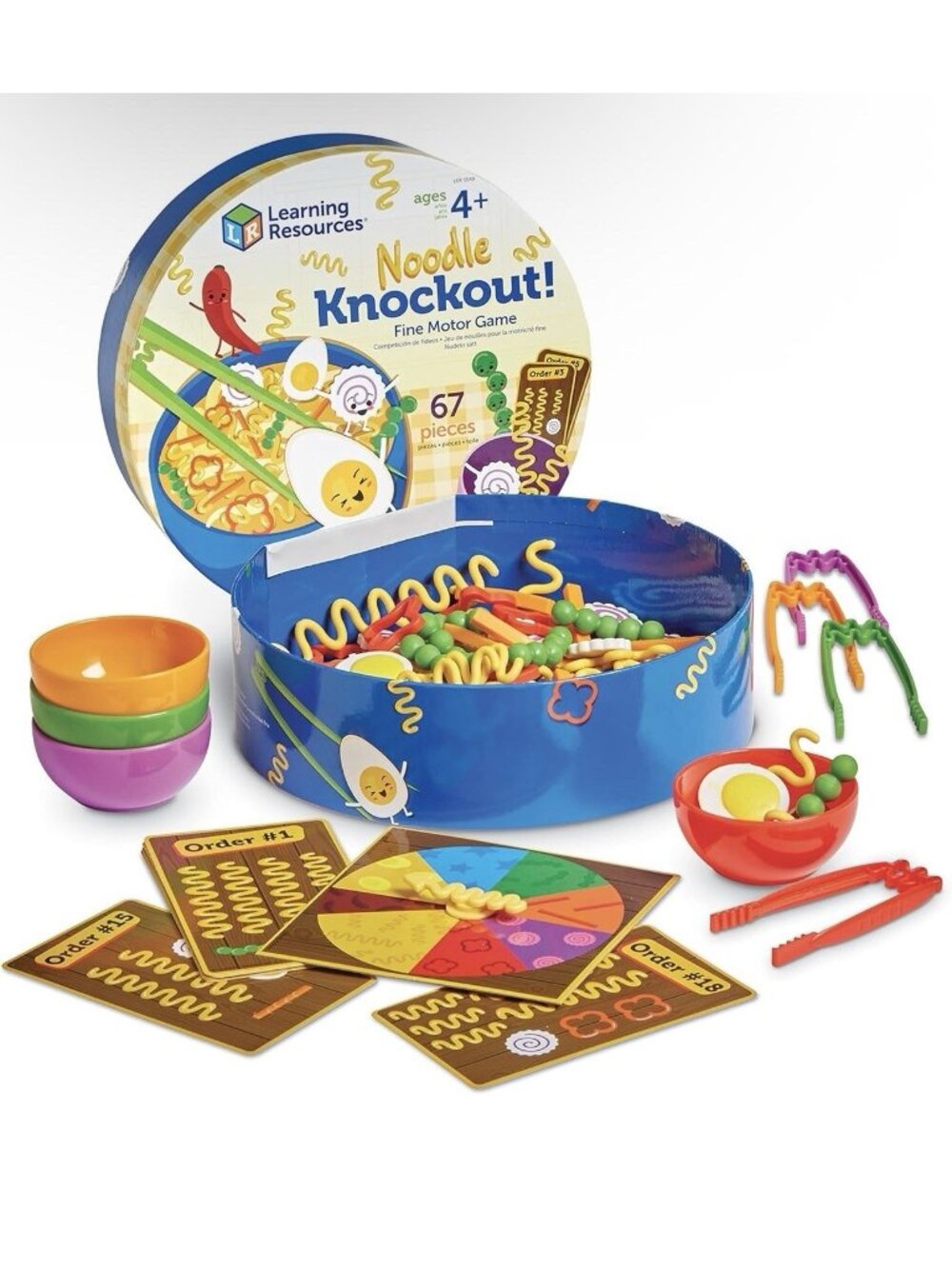 Learning Resources Noodle‎ Knockout Fine Motor Game Ages 4+